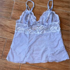 Vintage Jezebel lace top size small